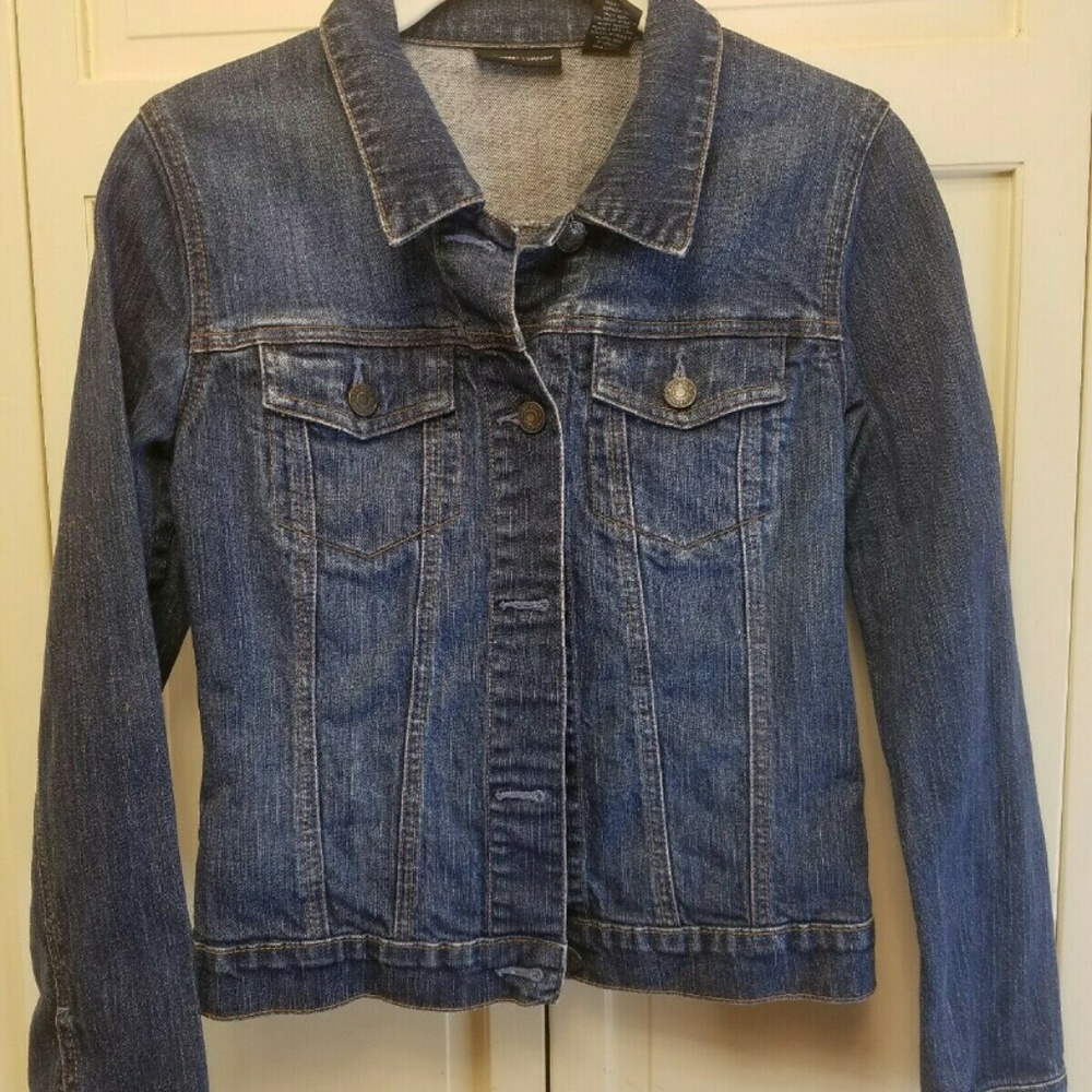 New York and Co. Denim Jean Jacket Medium Wash XS